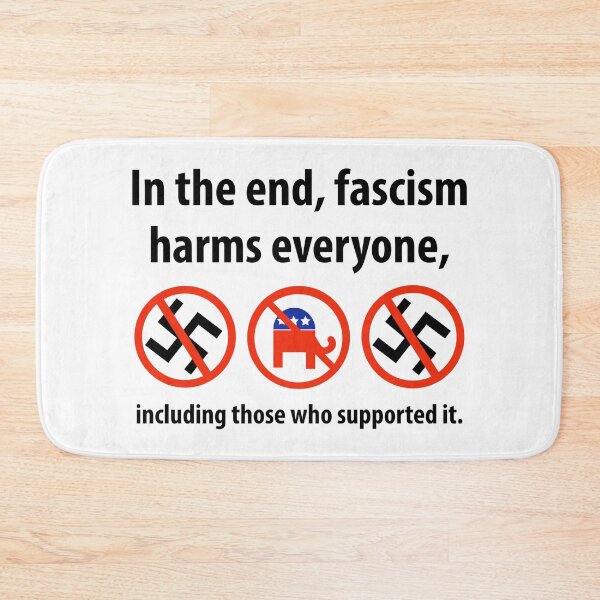 Item preview, Fascism harms everyone  designed and sold by Rachel the Artist .