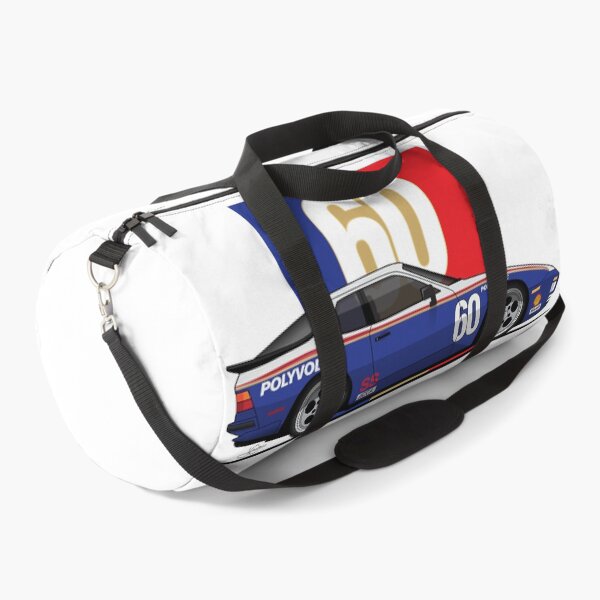 Item preview, Porsche 944 turbo Rothman retro Race Car Illustration designed and sold by blackdogshop.