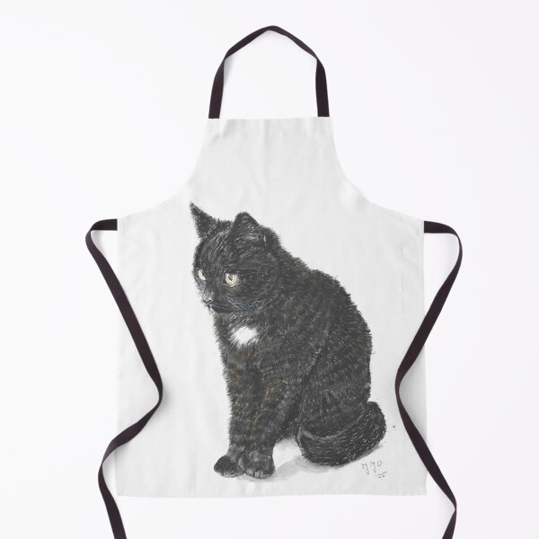 Item preview, Black cat called Pebbels designed and sold by AquarelJanine.