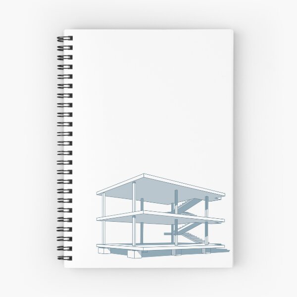 Item preview, Corbusier's Pilotis - Blue designed and sold by pinspace.