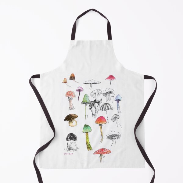 Item preview, sketch mushrooms designed and sold by Karine-Anglade.