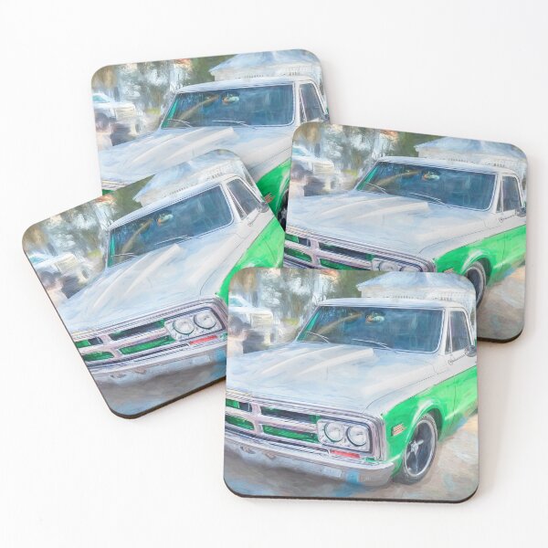 Item preview, 1968 Green & White GMC 1500 Series Truck X101 designed and sold by RichFrancoCars.