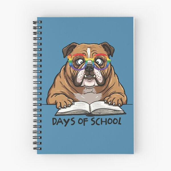 Item preview, Funny Bulldog 100 Days Of School Rainbow Glasses Teacher Kids designed and sold by d247.