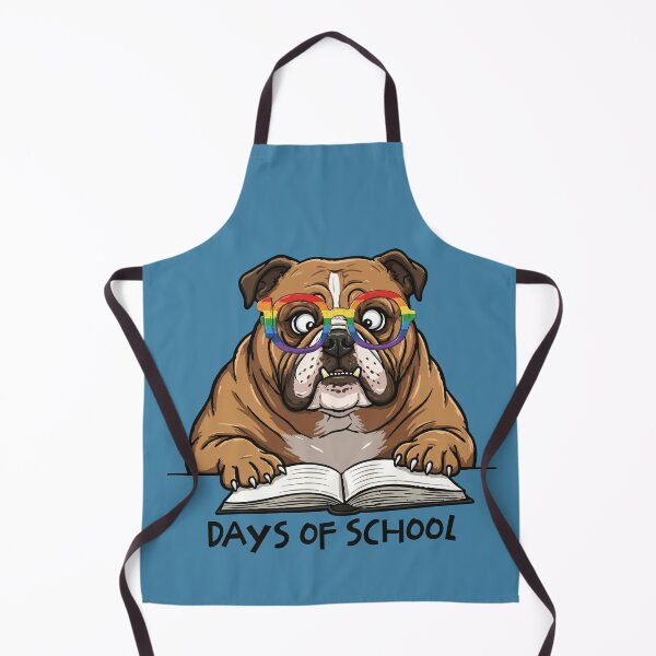 Item preview, Funny Bulldog 100 Days Of School Rainbow Glasses Teacher Kids designed and sold by d247.