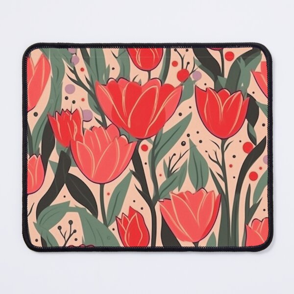 Item preview, Doodled Tulips designed and sold by PrettyPatternss.