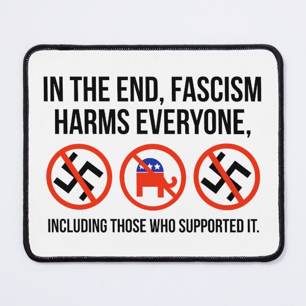 Item preview, Fascism harms everyone  designed and sold by Rachel the Artist .