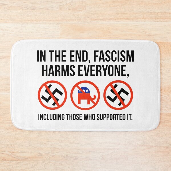 Item preview, Fascism harms everyone  designed and sold by Rachel the Artist .
