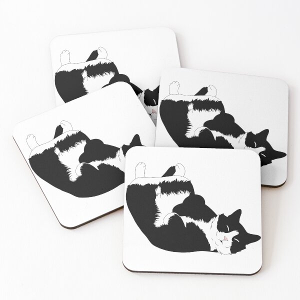 Item preview, Tuxedo cat designed and sold by BatsyBatsThyme.