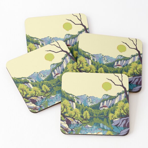 Item preview, Pixel Tranquility by the Lake designed and sold by NaturePixel.