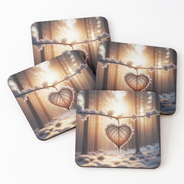 Item preview, Frosted Forest Heart designed and sold by Maria Dryfhout.