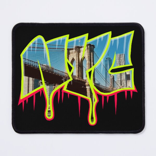 Item preview, NYC Brooklyn Bridge Photo Graffiti Letters designed and sold by EZPAINT.