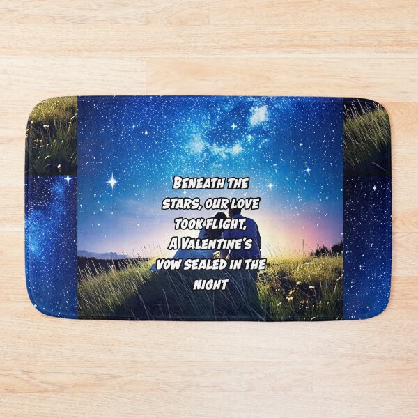 Item preview, Under a Starlit Canopy - Valentine’s Day poem designed and sold by Unwind-Art-Work.