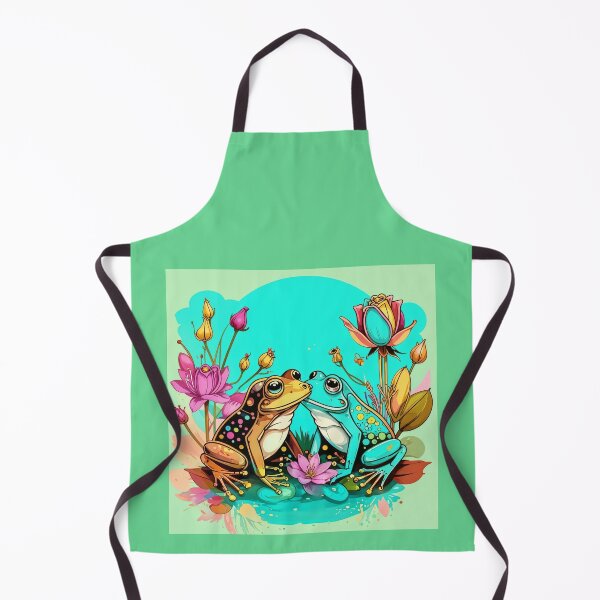 Item preview, Frogs in love among roses. designed and sold by Natalia-Vlad.
