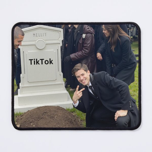 Item preview, RIP TikTok USA Meme designed and sold by Magnolia Valley Art.