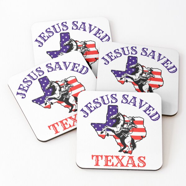 Item preview, Jesus Saved Texas, Christian Quotes designed and sold by MoriaStore.