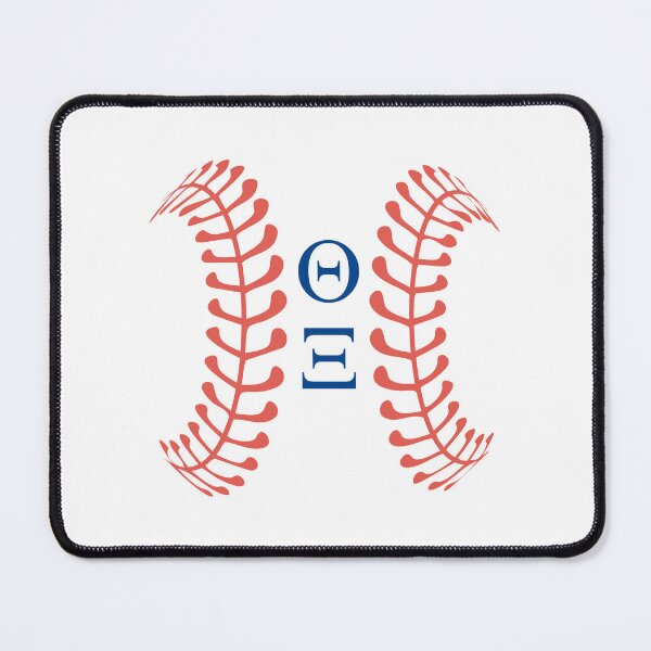 Item preview, BASEBALL STICKER FRATERNITY THETA XI designed and sold by claireb18.