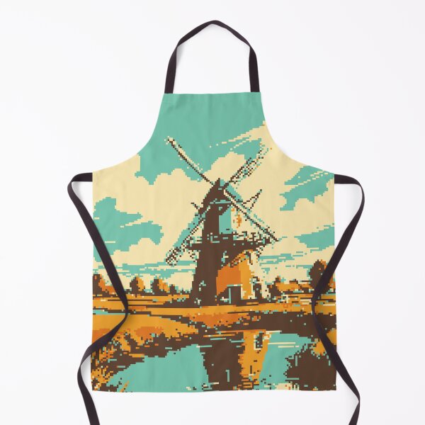 Item preview, Pixel Windmill Art designed and sold by NaturePixel.