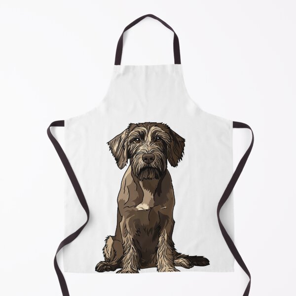 Item preview, German Wirehaired Pointer Dog Illustration designed and sold by whyitsme.