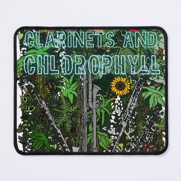 Item preview, Clarinets and Chlorophyll  designed and sold by cleverclarinet.