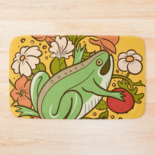 Item preview, Cute Medieval Frog Illustration Design designed and sold by MariOyama.
