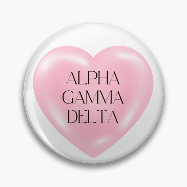Artikelvorschau, SORORITY FRATERNITY SWEETHEART AUFKLEBER ALPHA GAMMA DELTA entworfen und verkauft von claireb18.