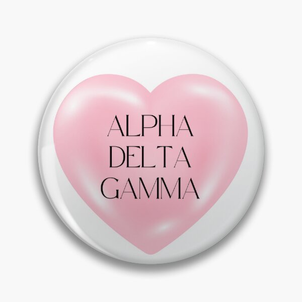 Artikelvorschau, SORORITY FRATERNITY SWEETHEART AUFKLEBER ALPHA DELTA GAMMA entworfen und verkauft von claireb18.