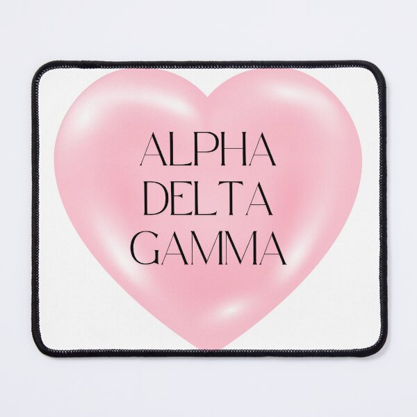 Item preview, SORORITY FRATERNITY SWEETHEART STICKER ALPHA DELTA GAMMA designed and sold by claireb18.