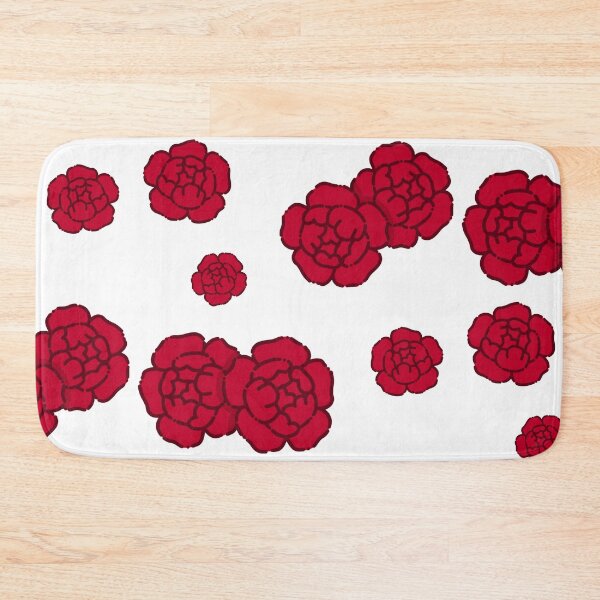 Item preview, Red Rose Flower Simple Drawing designed and sold by AveryZi.