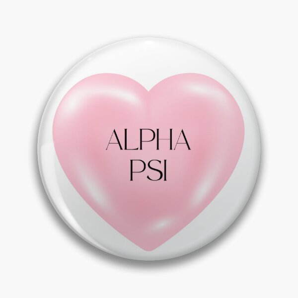 Item preview, FRATERNITY SWEETHEART STICKER ALPHA PSI designed and sold by claireb18.