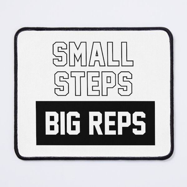 Item preview, Small Steps Big Reps designed and sold by itsdexterart.
