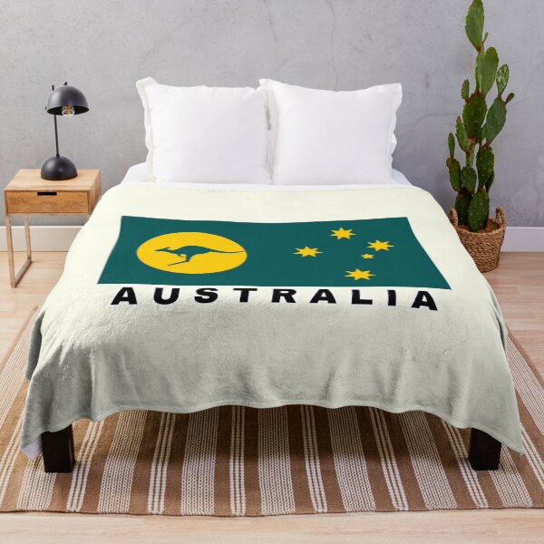 Item preview, Aussie Kangaroo Sun Flag. Australia designed and sold by Kangaroo Sun.