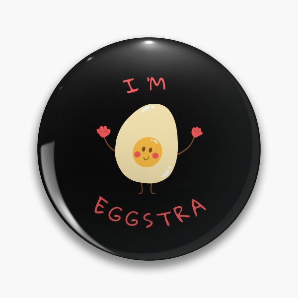 Item preview, I'm Eggstra Happy Egg designed and sold by Flowrena.