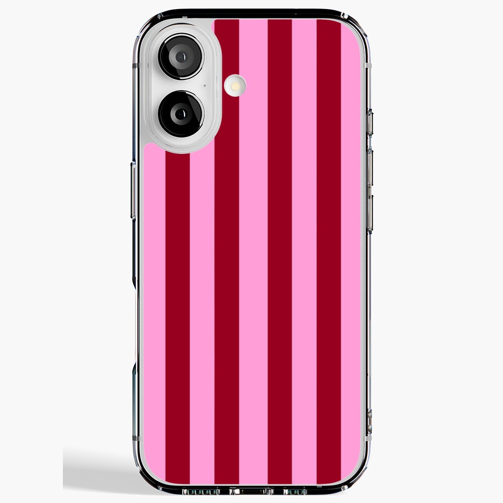 Purple and Red Stripes Pattern Mouse Pad