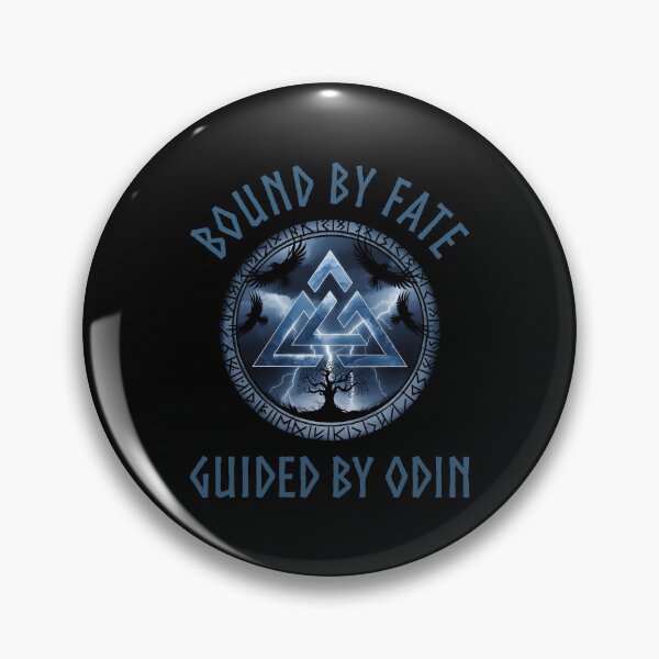 Item preview, Bound By Fate Guided By Odin Powerful Valknut Viking designed and sold by al21ex.