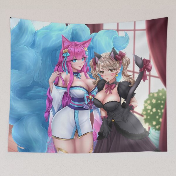 Item preview, Spirit blossom  and Black cat D.Va Anime designed and sold by NanyArtworks.