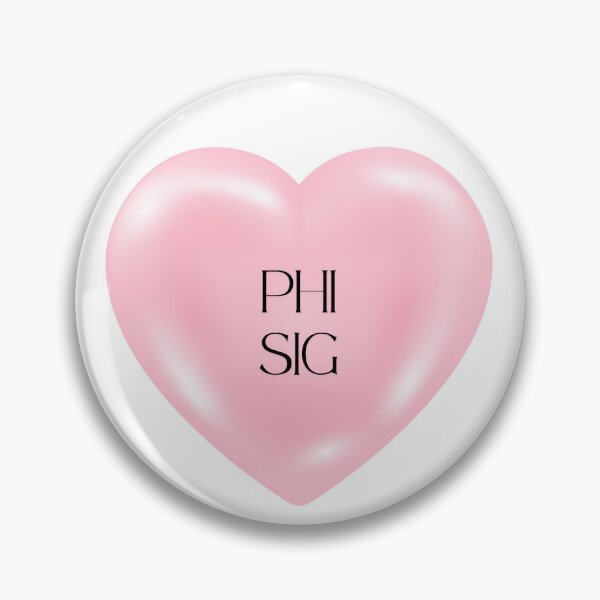 Item preview, FRATERNITY SWEETHEART STICKER PHI SIG designed and sold by claireb18.