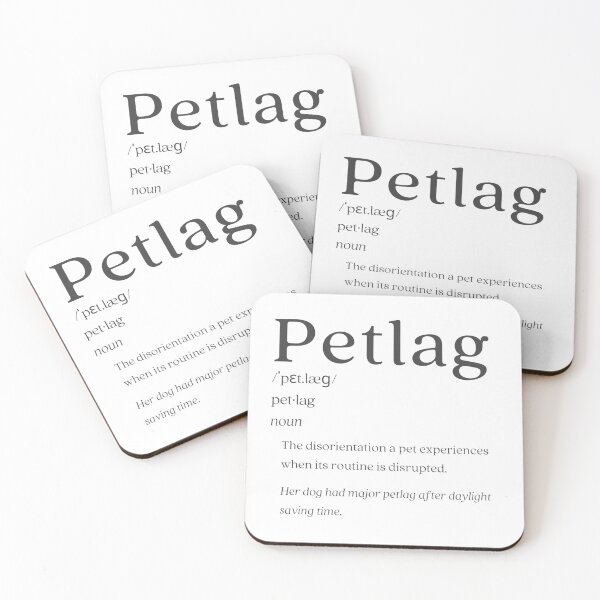 Item preview, Dictionary: Petlag designed and sold by nature. electrified..