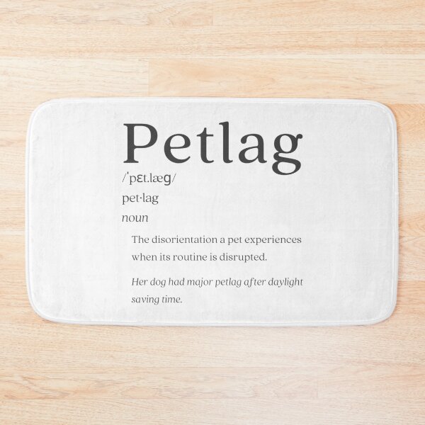 Item preview, Dictionary: Petlag designed and sold by nature. electrified..
