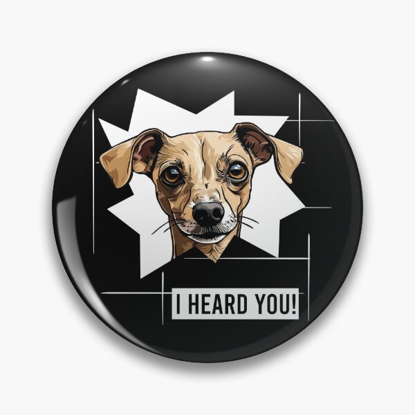 Artikelvorschau, Lustiger italienischer Windhund sagt: „Ich habe dich gehört“ entworfen und verkauft von whyitsme.