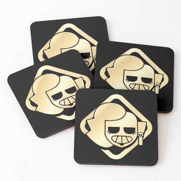 Item preview, Brawl Stars Emz Character Gold Icon designed and sold by Kubala Designs.