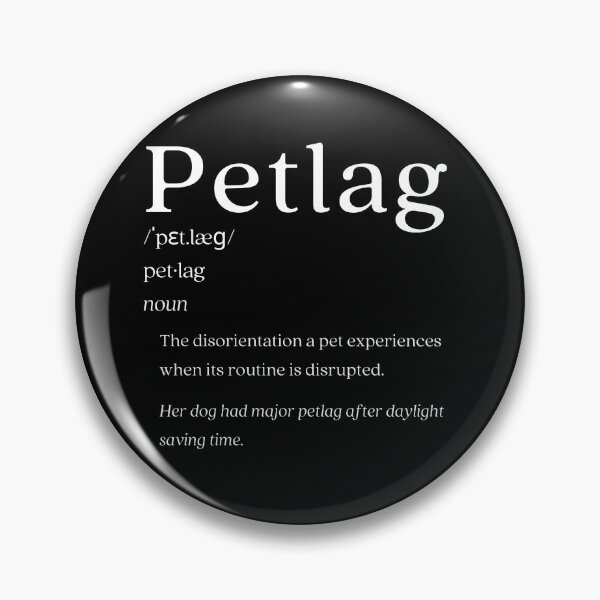 Artikelvorschau, Wörterbuch: Petlag entworfen und verkauft von nature. electrified..