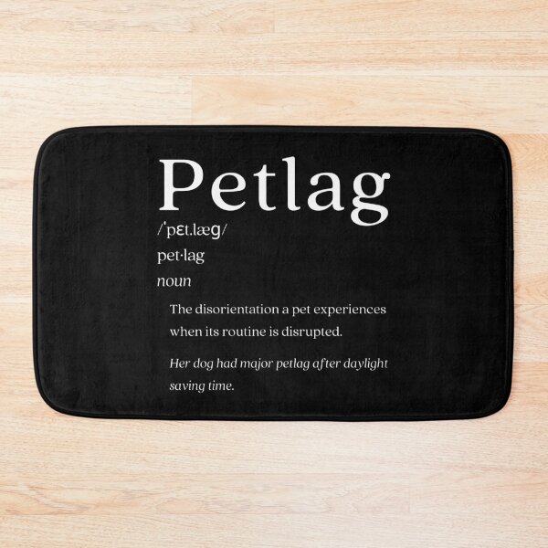 Item preview, Dictionary: Petlag designed and sold by nature. electrified..