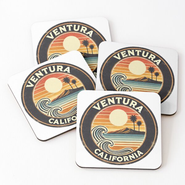 Item preview, Ventura, California - Beach Sunset Design - California Coastal Vibes designed and sold by CircinusStore.