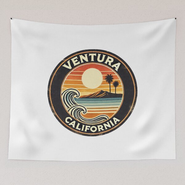 Item preview, Ventura, California - Beach Sunset Design - California Coastal Vibes designed and sold by CircinusStore.