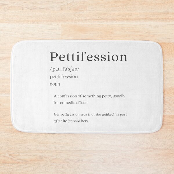 Item preview, Dictionary: Pettifession designed and sold by nature. electrified..
