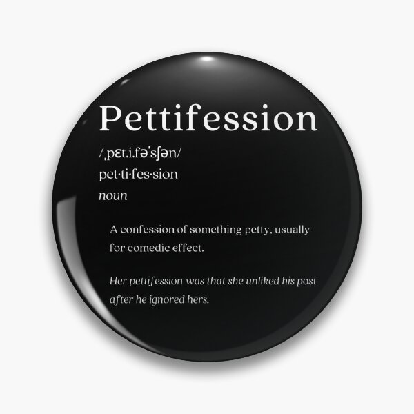 Item preview, Dictionary: Pettifession designed and sold by nature. electrified..