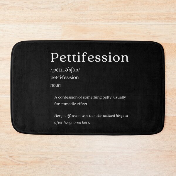 Item preview, Dictionary: Pettifession designed and sold by nature. electrified..
