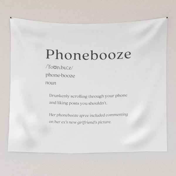 Artikelvorschau, Wörterbuch: Phonebooze entworfen und verkauft von nature. electrified..