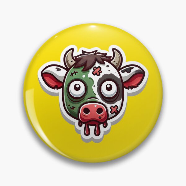 Item preview, Zombie Cow Head  designed and sold by ArtistEmbrace.