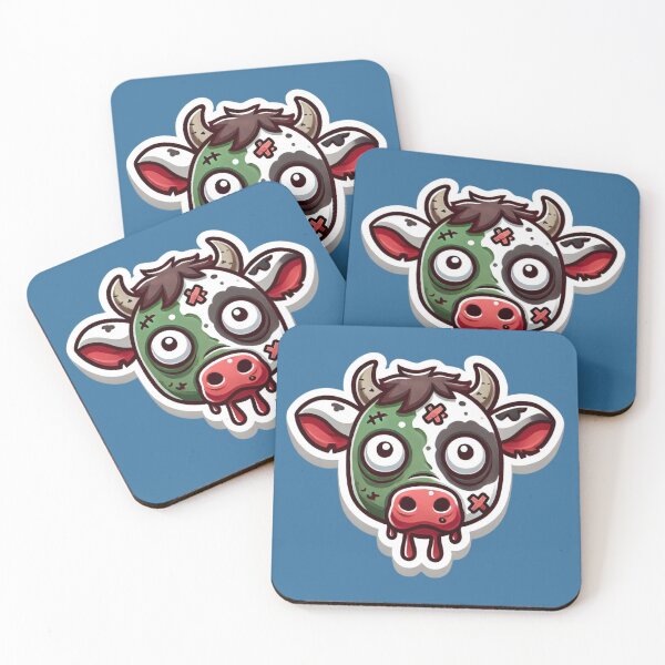 Item preview, Zombie Cow Head  designed and sold by ArtistEmbrace.